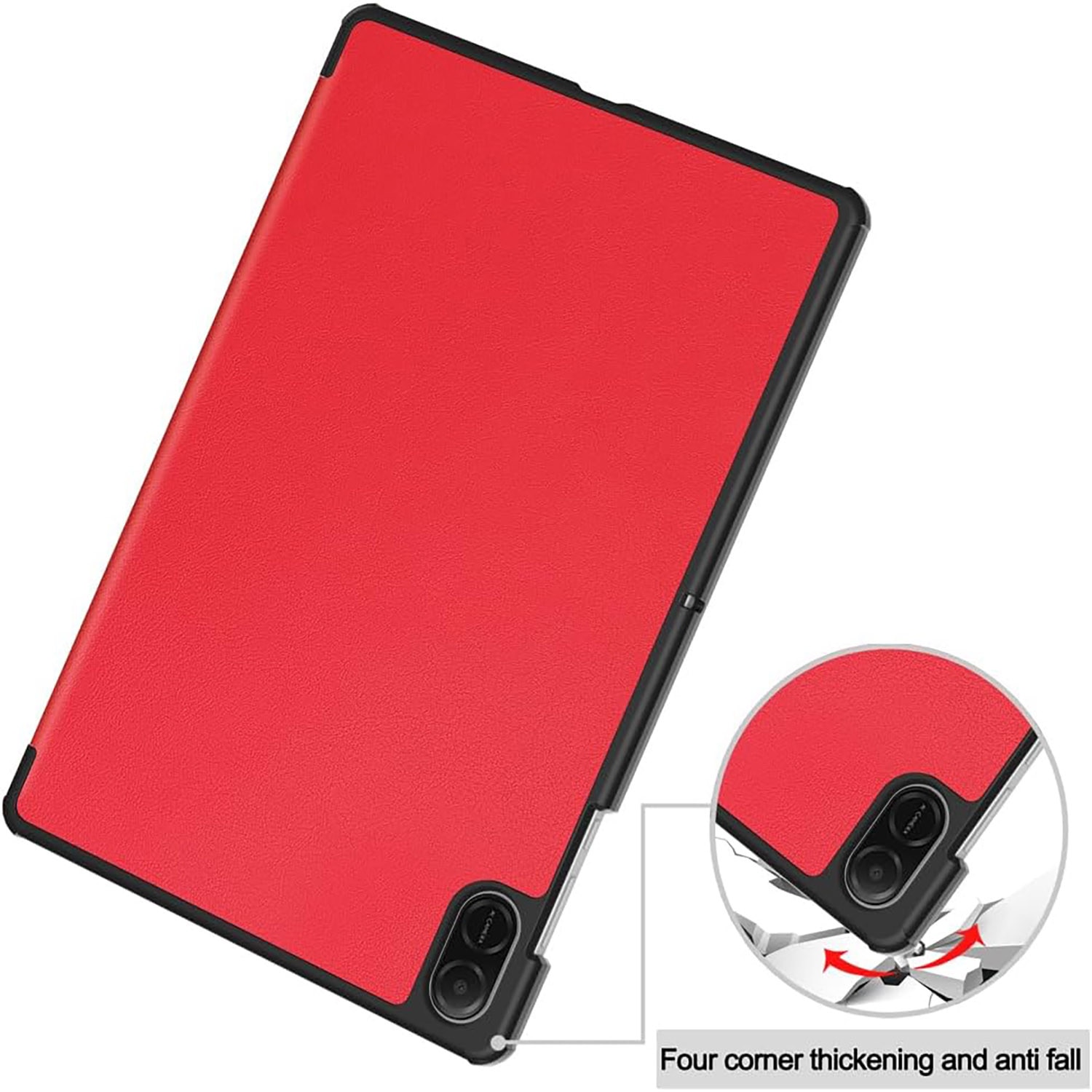 Husa tableta Omelivon pentru Honor Pad X8a 11 Inch, Rosu