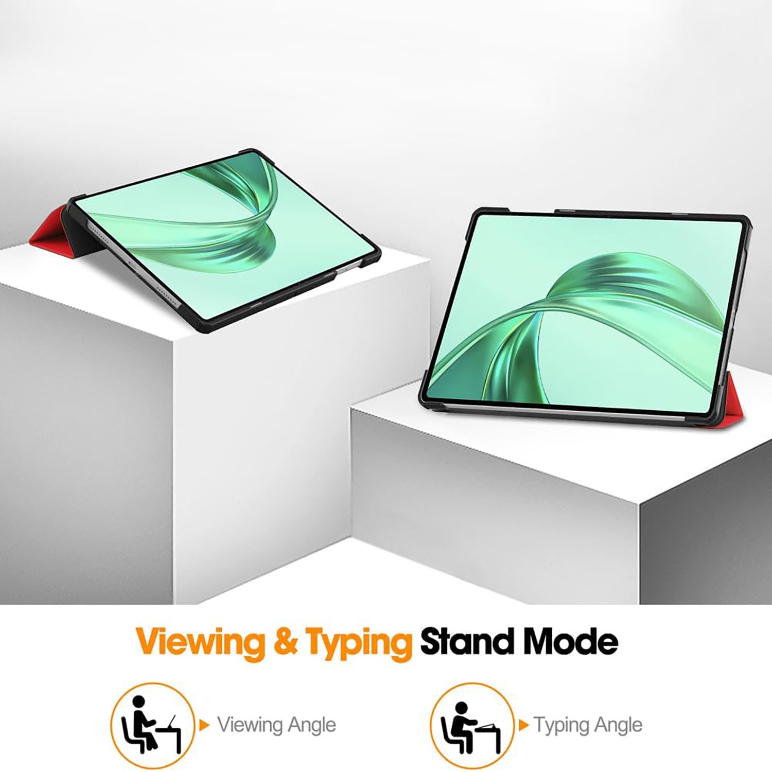 Husa tableta Omelivon pentru Honor Pad X8a 11 Inch, Rosu