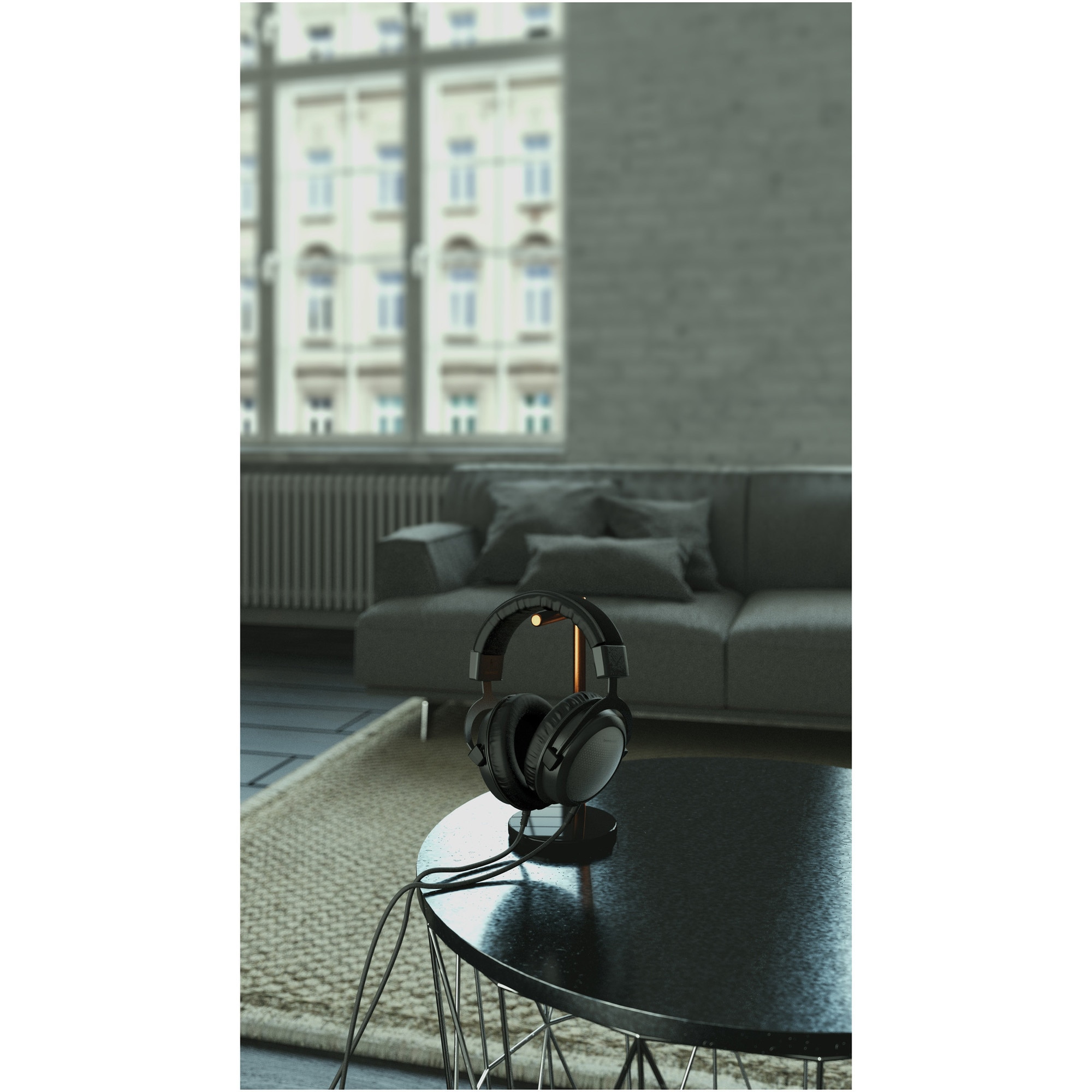 Casti Over-Ear Beyerdynamic T5 3rd generation, Cu Fir, Hi-Res Audio, Tesla Technology, Black