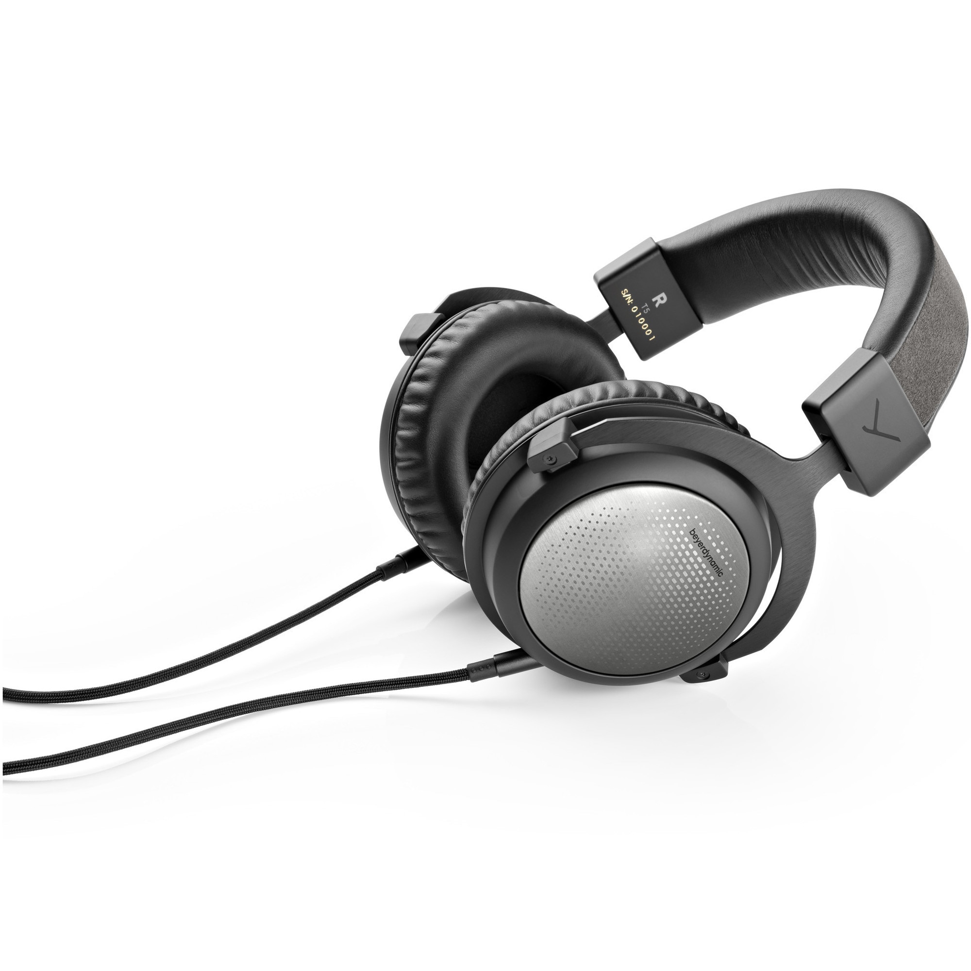 Casti Over-Ear Beyerdynamic T5 3rd generation, Cu Fir, Hi-Res Audio, Tesla Technology, Black