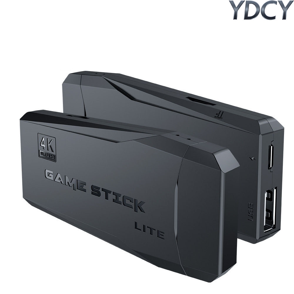 Consola de jocuri video retro YDCY™ cu peste 20.000 de jocuri retro, HDMI 4K si 2 controllere wireless 2.4G pentru televizoare, proiectoare si monitoare