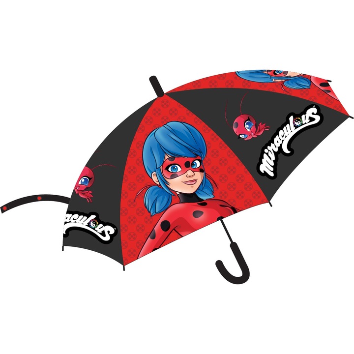 Чадър за момиче, Miraculous, Lady Bug