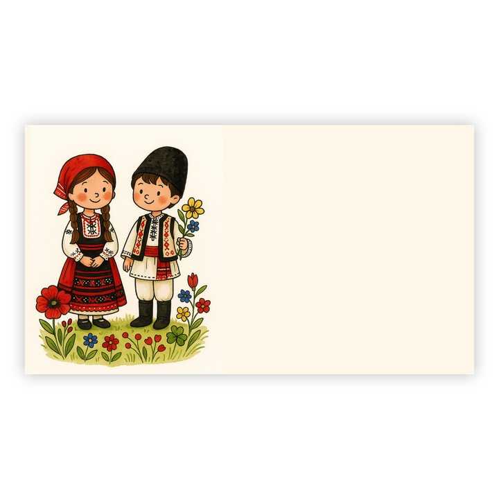 200 darabos Martisor témájú kártyakészlet, többszínű, méretek: 9x5cm, nyomtatás: Legendary Print