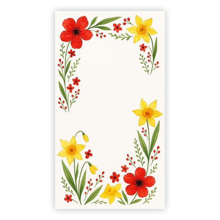 200 darabos Martisor témájú kártyakészlet, többszínű, méretek: 9x5cm, nyomtatás: Legendary Print