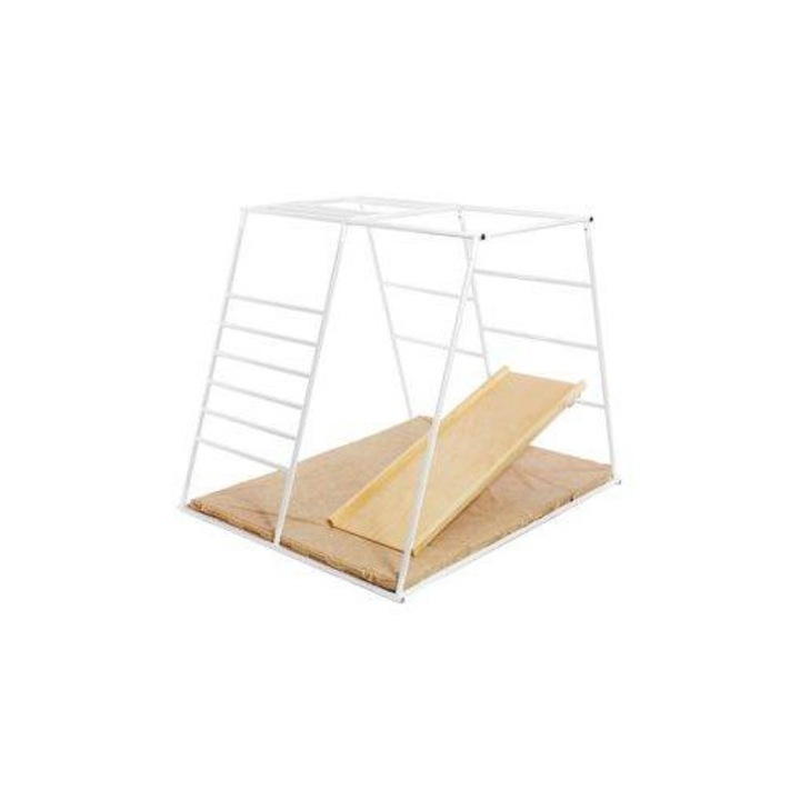 Spatiu de Joaca pastel alb Set 5 piese