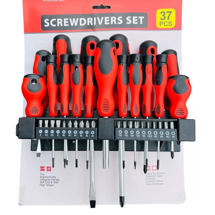 Ütőcsavarhúzók – 37 részes - KraftRoyal