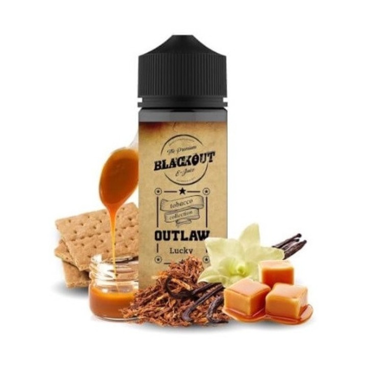 Lichid Longfill Blackout Outlaw 24ml -Lucky Shot
