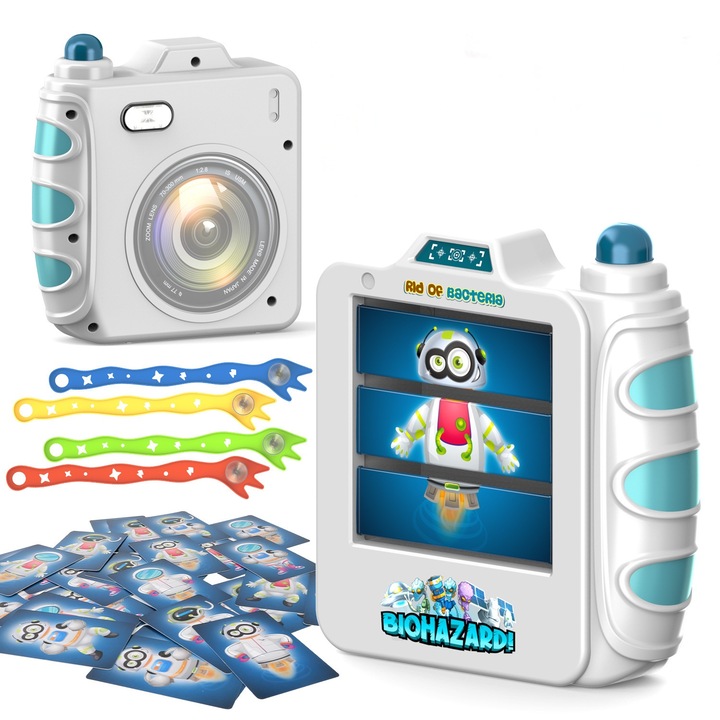 Joc de masa Prinde Monstrii cu Camera - Copii, Competitiv Multiplayer (2-4 Jucatori), Cadou Distractiv