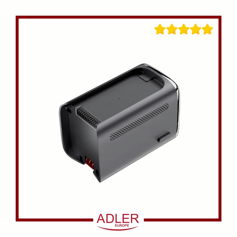 Baterie Pentru Aspirator, Adler AD7062.2, Inlocuitor Original Pentru Modelul AD7062, Capacitate 2200 mAh, Timp Lung De Functionare Si Incarcare Rapida, Ideala Ca Sursa Suplimentara De Energie, Prelungeste Curatenia Fara Intreruperi, Negru