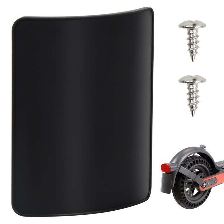 Rendszámtábla tartó, elektromos robogóhoz, csavarokkal, sárvédőre, kompatibilis az M365 Pro 2 modellel