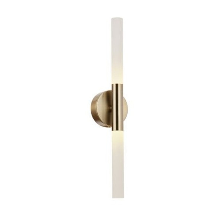 Аплик Led HubRom, BAT Brass 5101-3015-28 8x7xВмакс40 см 4000 K Неутрална светлина