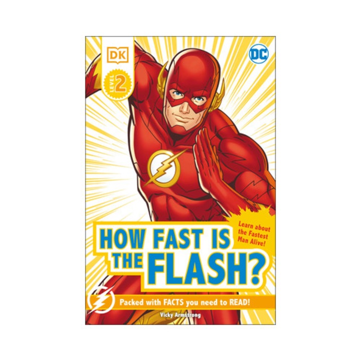 DC How Fast Is the Flash? Reader Level 2 Blink and You'll Miss Him!, Dk