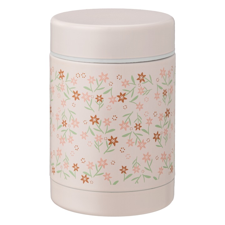 Termos pentru mancare Fresk, model Garden Flowers, 300 ml