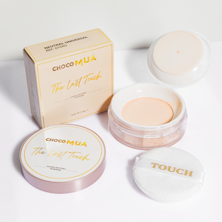 Pudra pentru fata Neutral Universal Loose Setting Powder, 20 g, Choco Mua