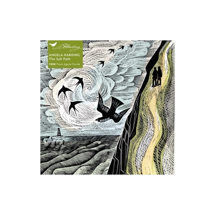 Adult Jigsaw Puzzle Angela Harding The Salt Path 1000-Piece Jigsaw Puzzles, Flame Tree Studio