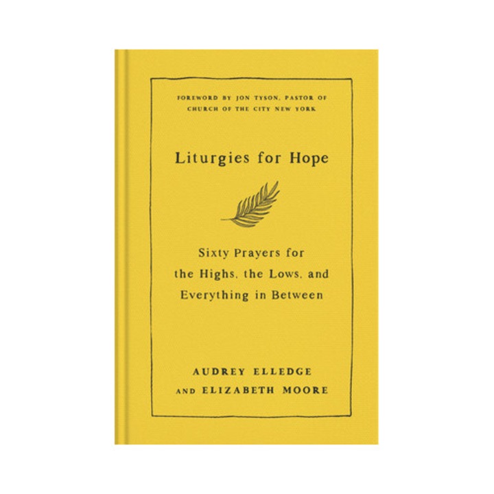 Liturgies for Hope Sixty Prayers to Help You Lay Down Your Fears Meditations, Audrey Elledge