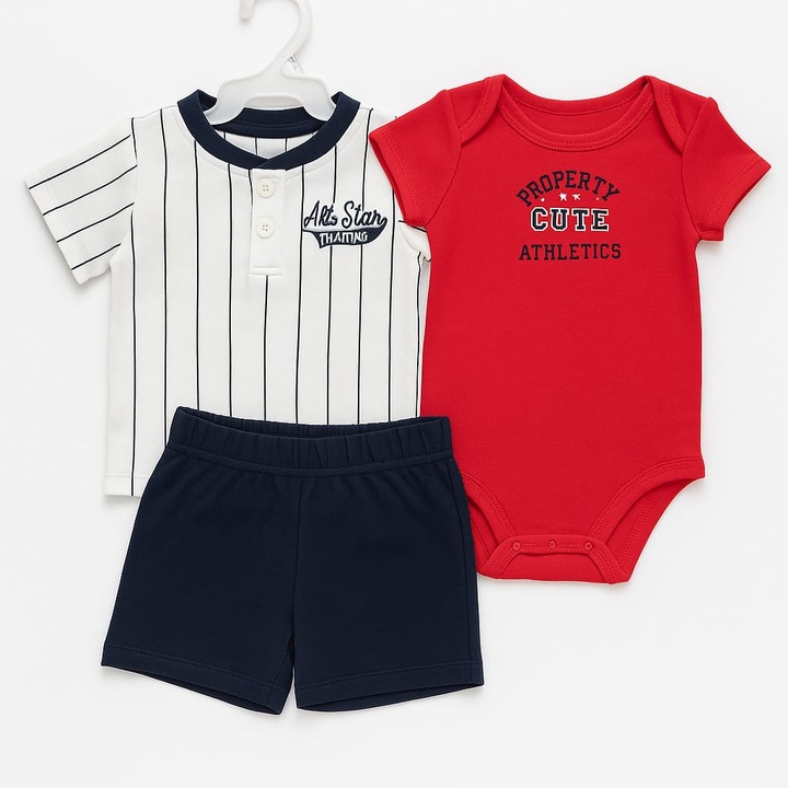 Compleu Carter's 3 piese baietel 9 luni