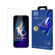 Folie sticla 3mk FlexibleGlass v2.0 compatibila cu Apple iPhone 16 Pro Max, Transparent