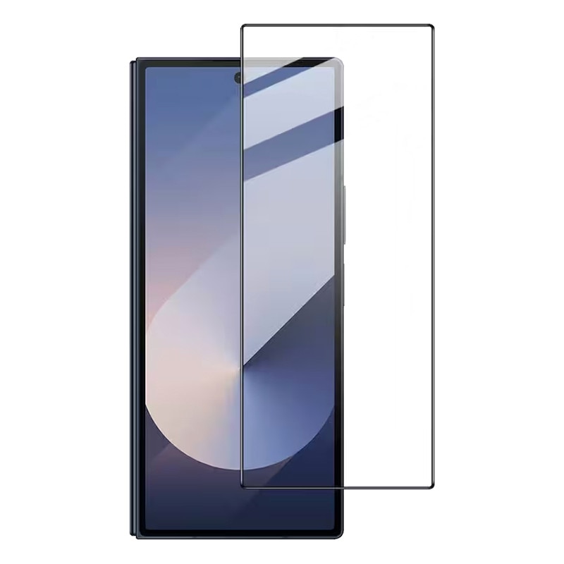 Folie din sticla pentru Samsung Z Fold 7, Ecran Exterior, Lipire Completa, Margini negre