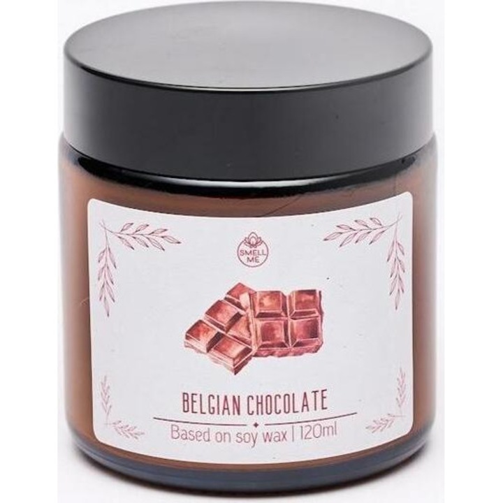Illatos gyertya Smell Me, Belga csokoládé, 120ml
