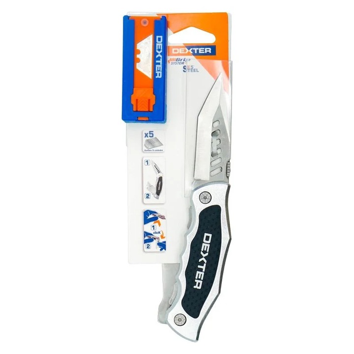 Cutter pliabil Dexter, 19 mm