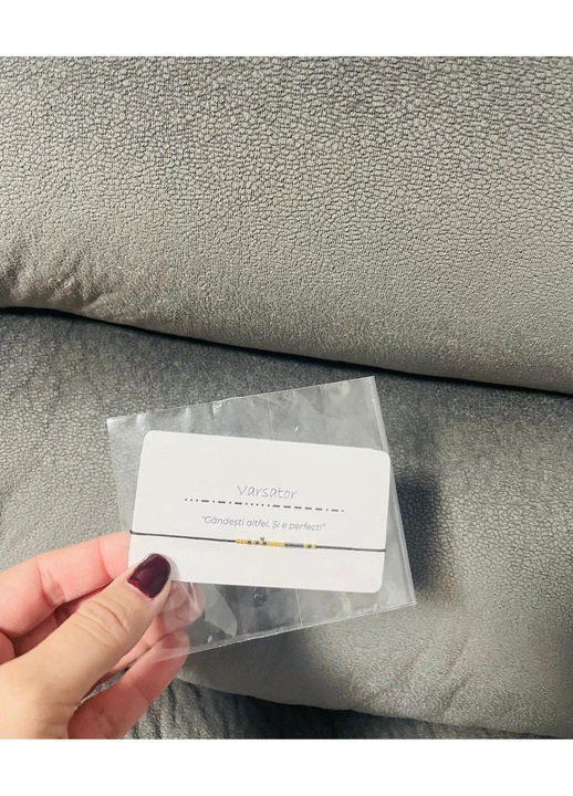 Bratara Cod Morse – Zodia Varsator