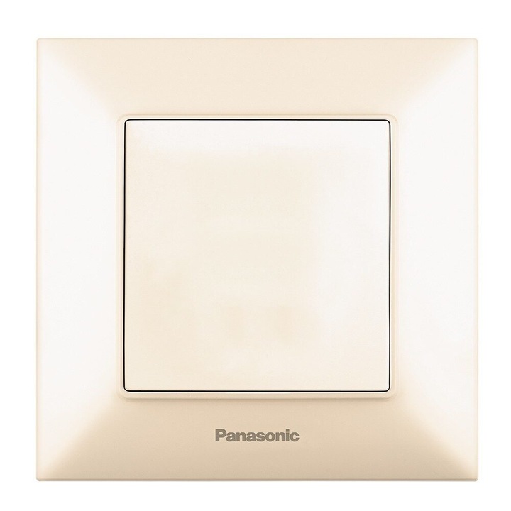 Intrerupator, Panasonic, arkedia slim, bej
