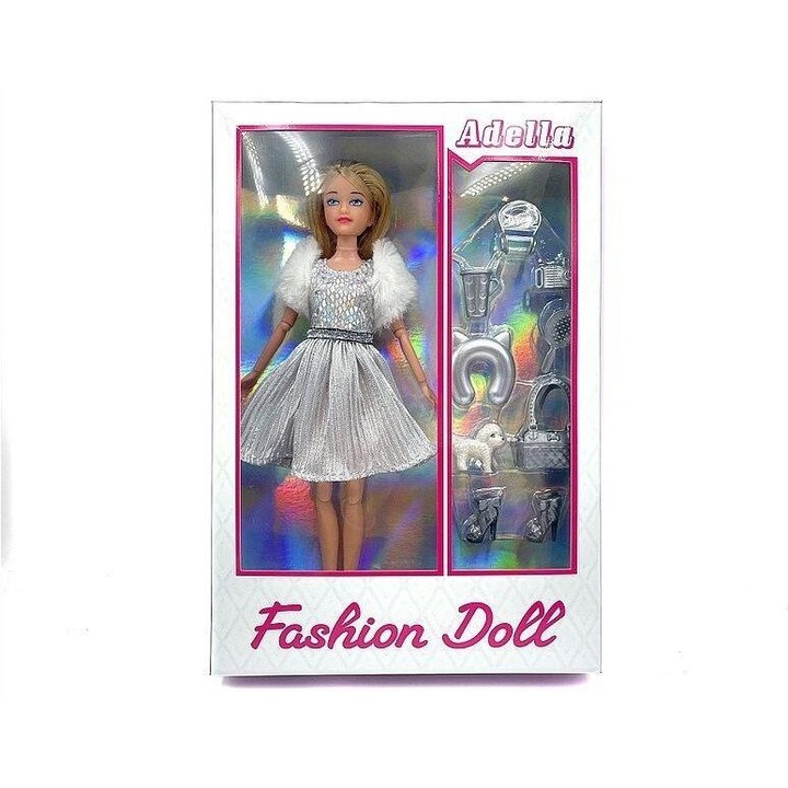 Adar baba 29cm rugalmas lábakkal és kiegészítőkkel