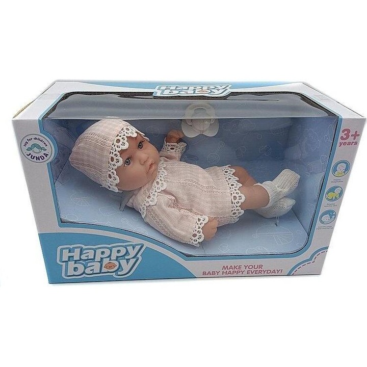 Adar bakelit baba, 24 cm, lengyelül énekel és beszél