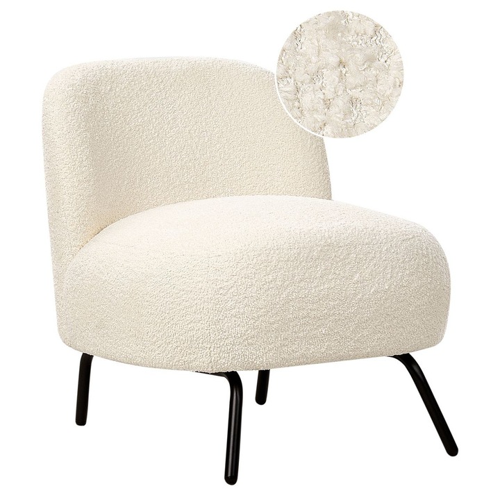 Fotel Kumla Buklé Törtfehér