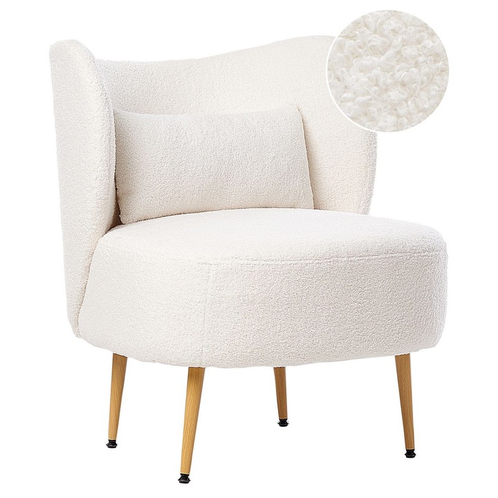 Fotel Otsby ii párnával Buklé Krém