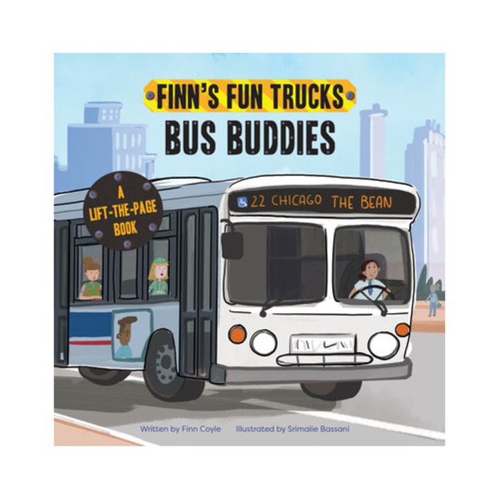 Bus Buddies A Lift-The-Page Truck Book, Finn Coyle