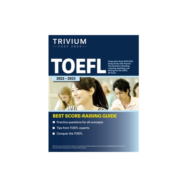 TOEFL Preparation Book 2022-2023 Study Guide with Practice Test Questions Reading, Listening, Speaking, and Writing for the TOEFL iBT Exam, Simon