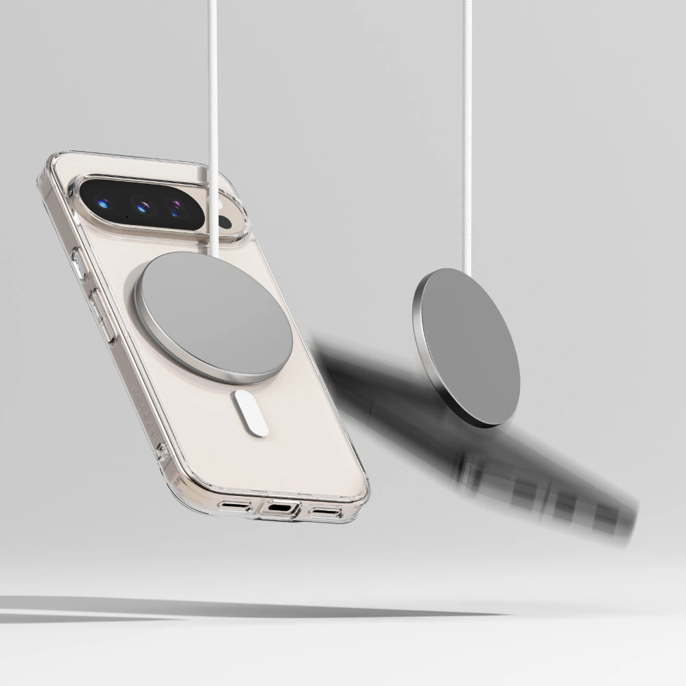 Husa pentru Google Pixel 10 / Pixel 10 Pro Ringke Fusion Magnetic compatibila Magsafe - clear