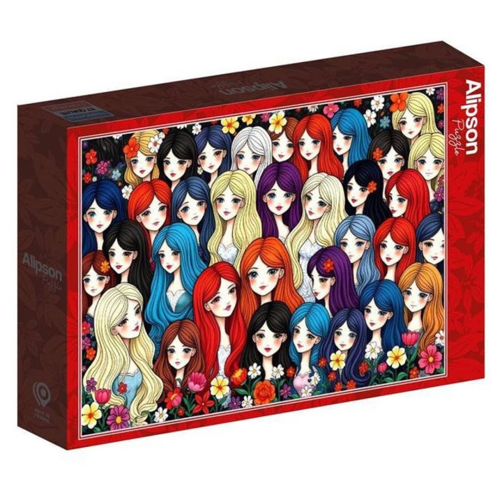 Puzzle Alipson 1000 de piese - Doamnele din Gradina Secreta (50233)