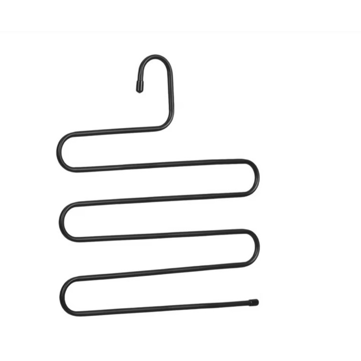 Umeras Organizator pentru Pantaloni pentru economisirea spatiului din dulap, 5 brate pe umeras, 1 buc