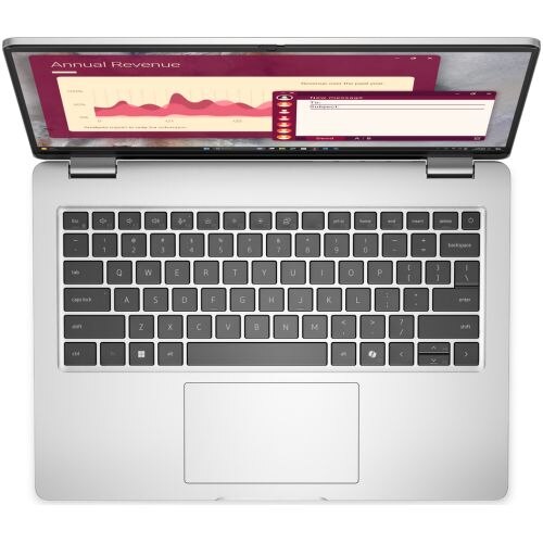 Laptop Dell Pro 14 PC14250, 14 inch 1920 x 1200, Intel 255U 12 C / 14 T, 2.4 GHz - 5.2 GHz, 12 MB cache, 16 GB RAM, 1 TB SSD, Intel Graphics, Windows 11 Pro, Tastatura International