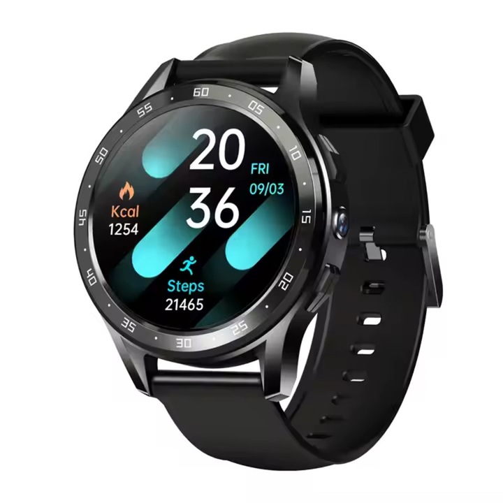 Ceas smartwatch GBV LOGIC X300 Plus, Memorie 16GB, AMOLED, Camera foto 3MP, Sistem de operare Android, Baterie 650 mAh, Oxigen sange, Presiune atmosferica, Tensiometru, Display 1.43 inch(36mm))