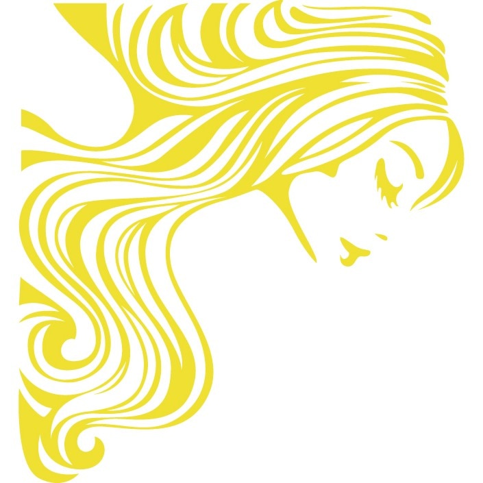 Femeia mandra - Sticker Decorativ - Lemon - 129 x 119 cm