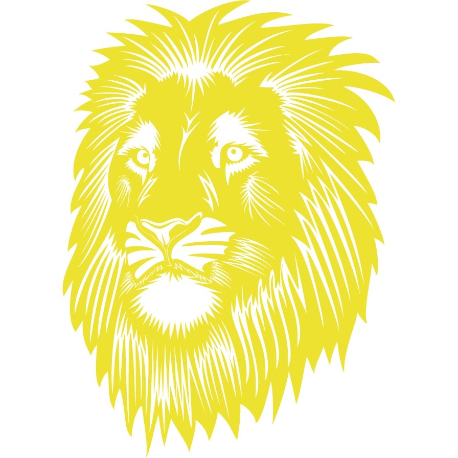 Leul - Sticker Decorativ - Lemon - 83 x 114 cm