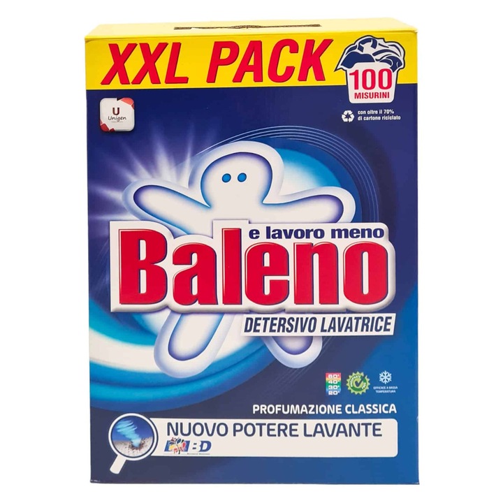 Detergent pulbere Baleno XXL 100 spalari 5 kg