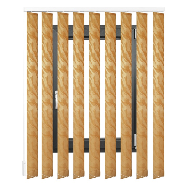 Jaluzele Verticale Textile, Beata, Cappuccino, L 210 cm X H 160 cm, MC&A