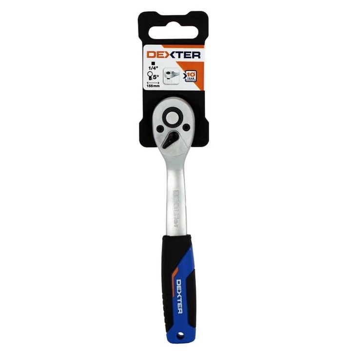 Cheie cu clichet Dexter, 1/4 x 155 mm, crom-vanadiu