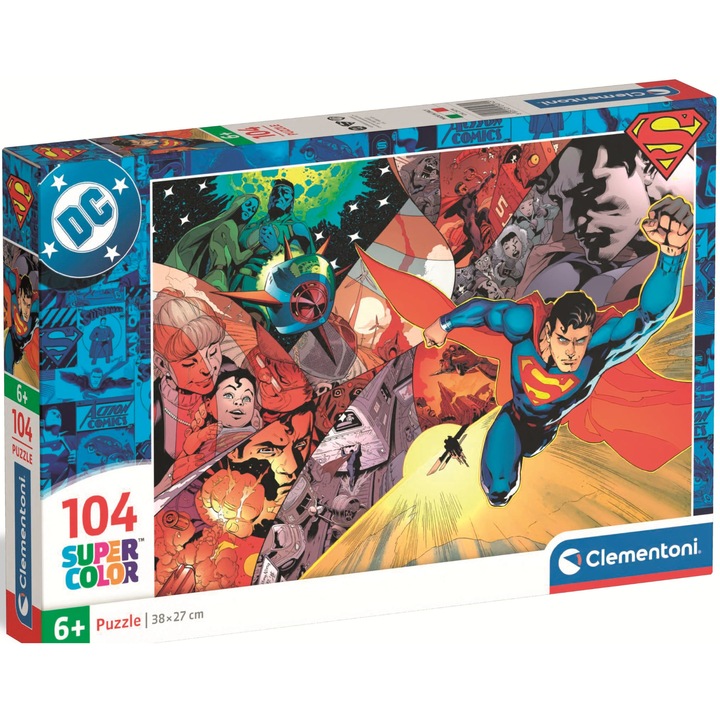 Puzzle 104 piese, Superman 2025
