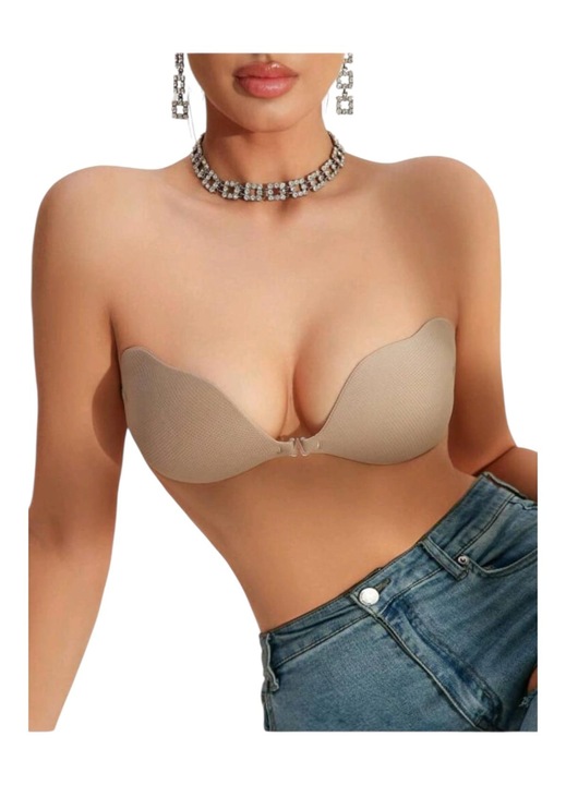 Állítható, öntapadós melltartó, könnyen tisztítható, újrafelhasználható, B