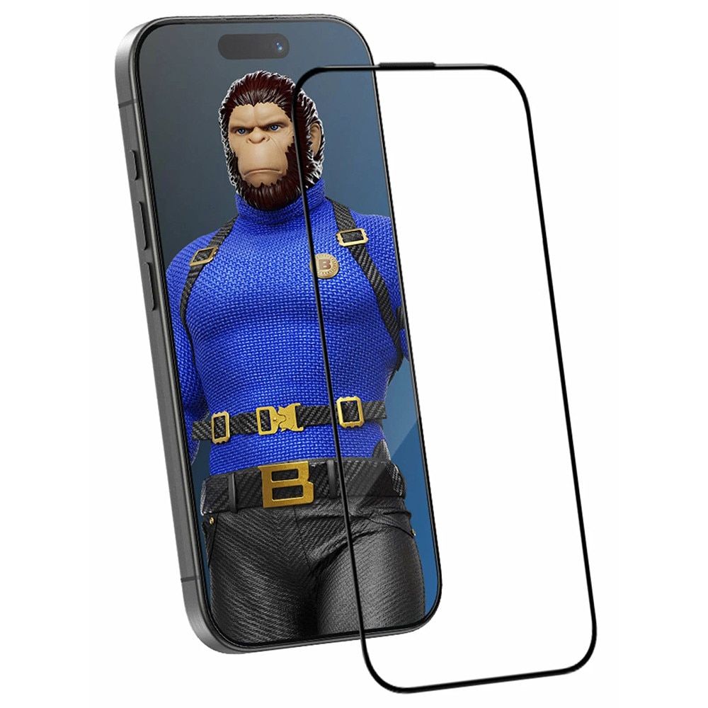 Folie protectie pentru telefon, Blueo, anti-zgârieturi, TPU, neagră, pentru iPhone 15 Pro Max