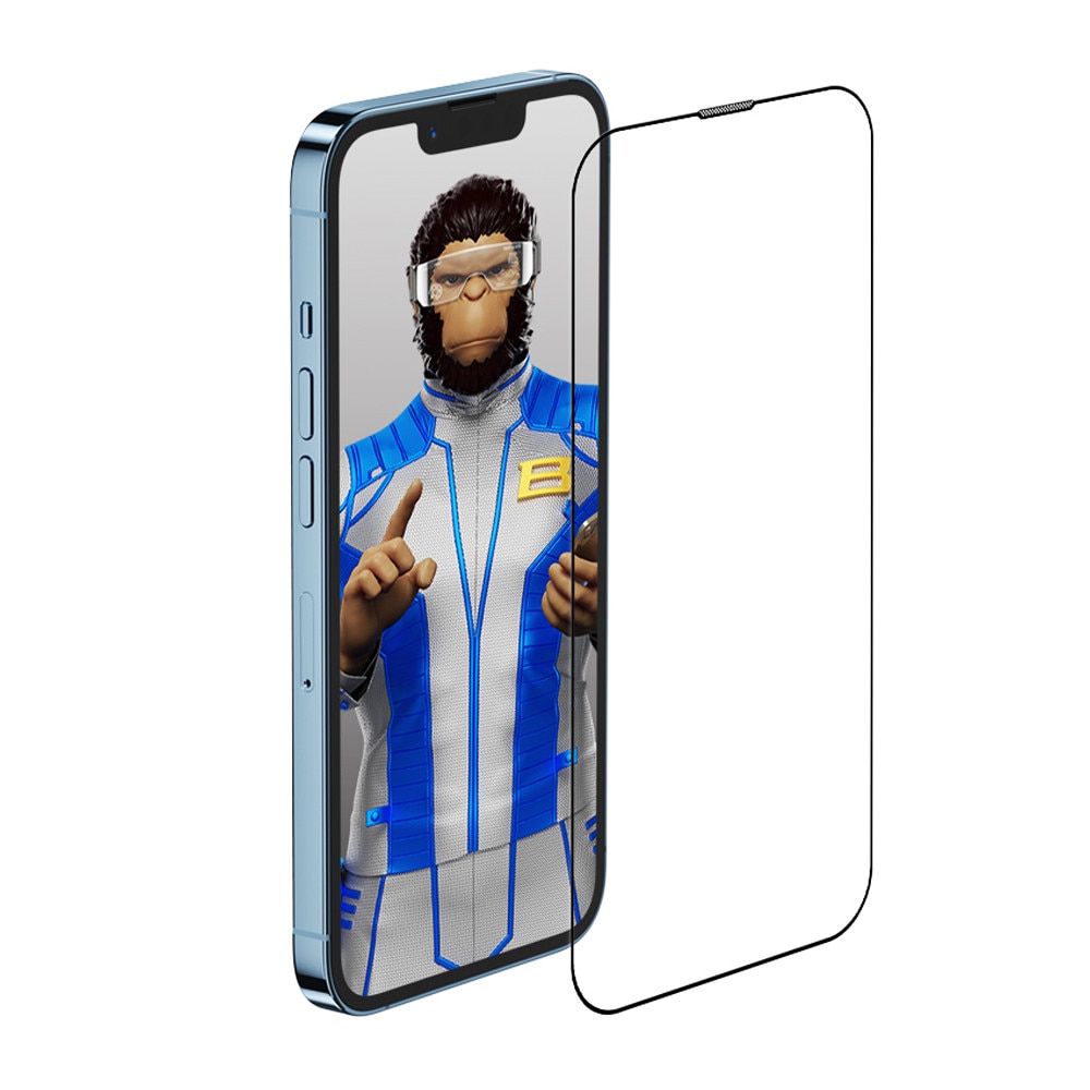 Folie Protectie Blueo Anti-Reflective, TPU, negru, pentru iPhone 13 Pro Max / iPhone 14 Plus