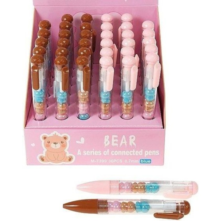 36 darabos Adar tollkészlet, mackókkal