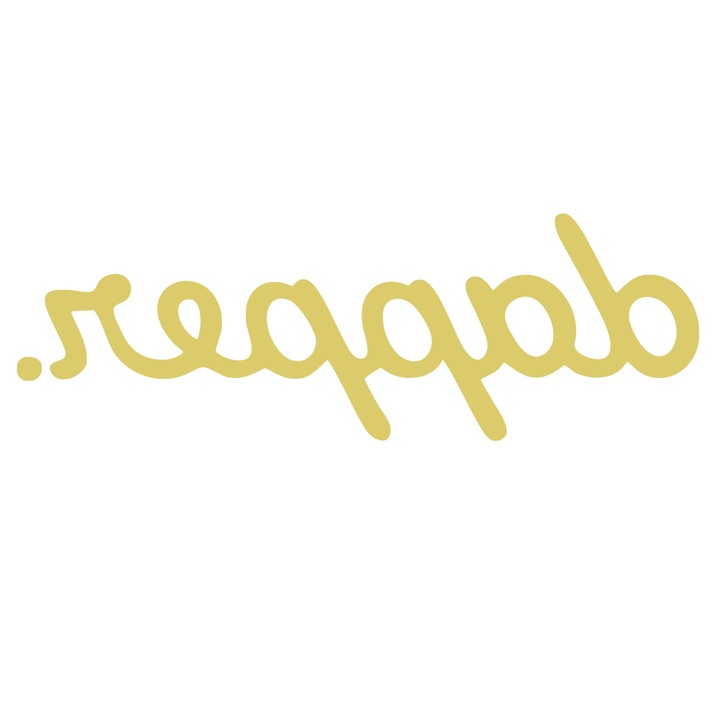 Sticker Dapper pentru lipit pe interior parbriz sau luneta, auriu, 20cm