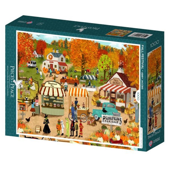 Пъзел Pieces & Peace от 1000 части - Есенен фестивал (0247)